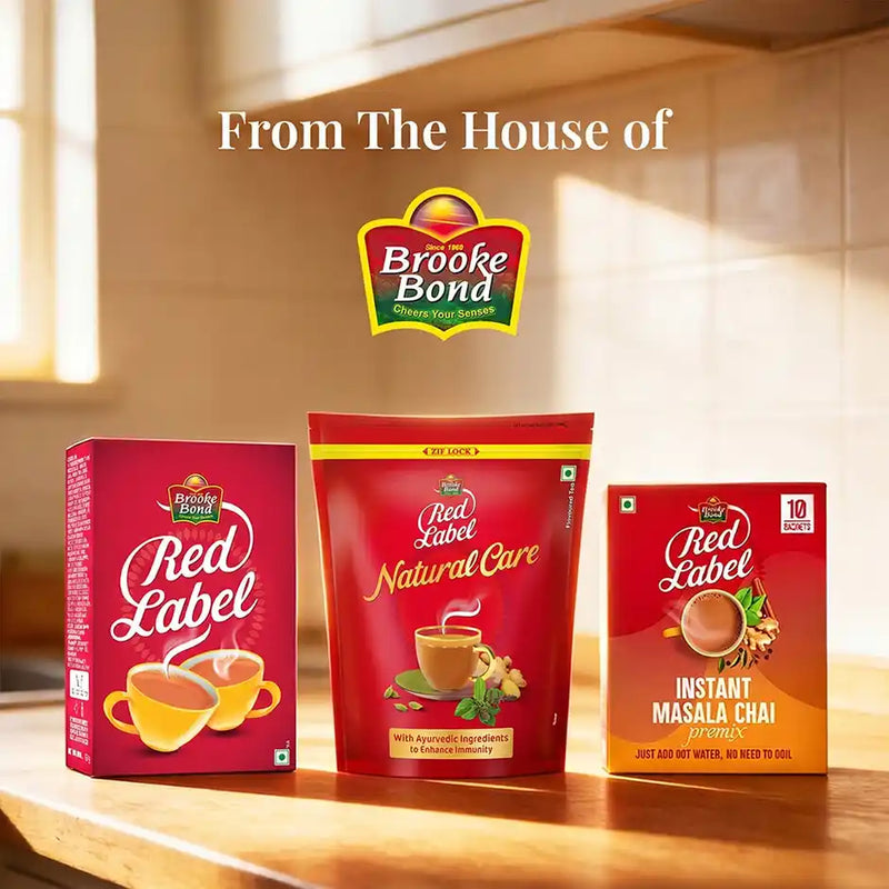 Brooke Bond Red Label Natural Care Tea (Ginger) 1kg