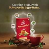Brooke Bond Red Label Natural Care Tea (Cardamom & Ginger)