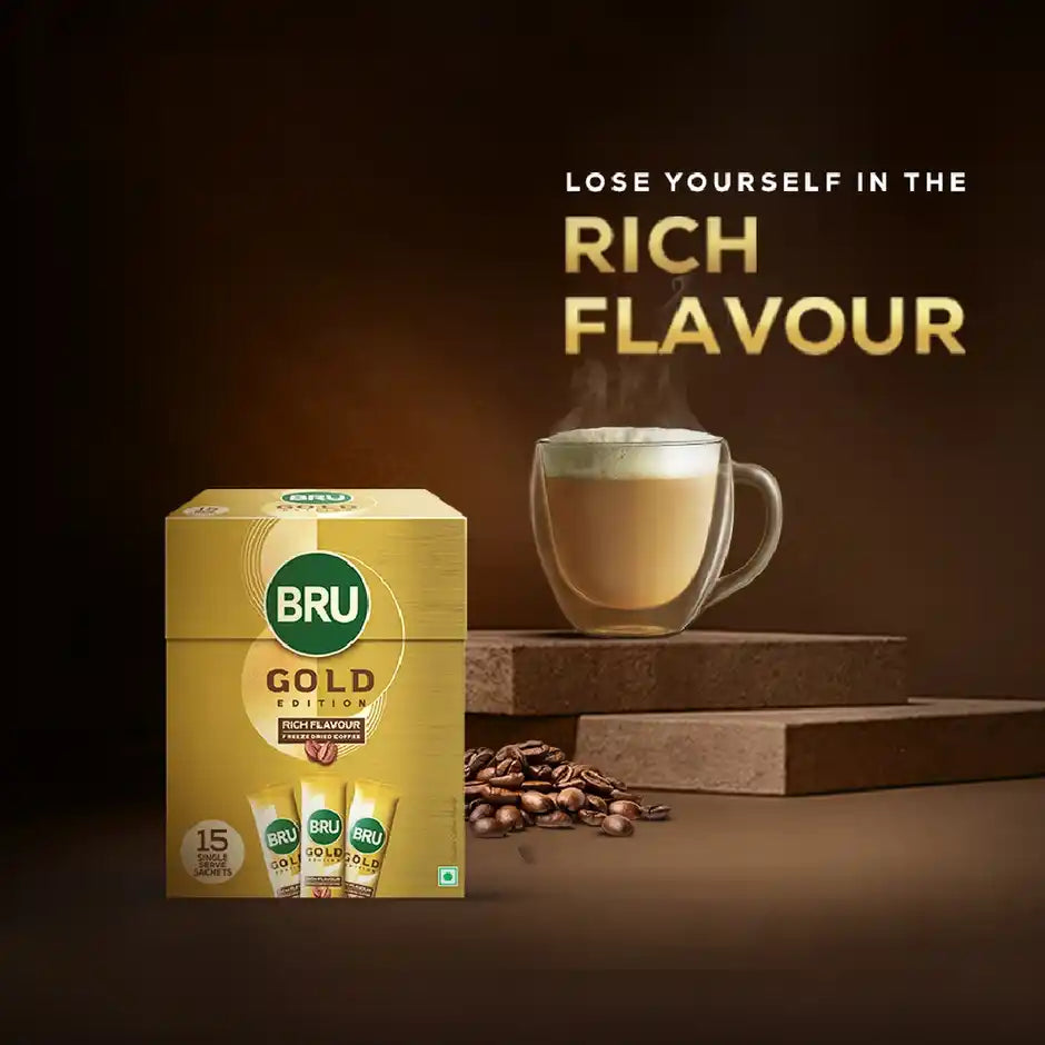 Bru Gold Freeze Dried Sachets