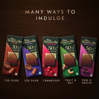 Cadbury Bournville Rich Cocoa 70% Dark Chocolate Bar