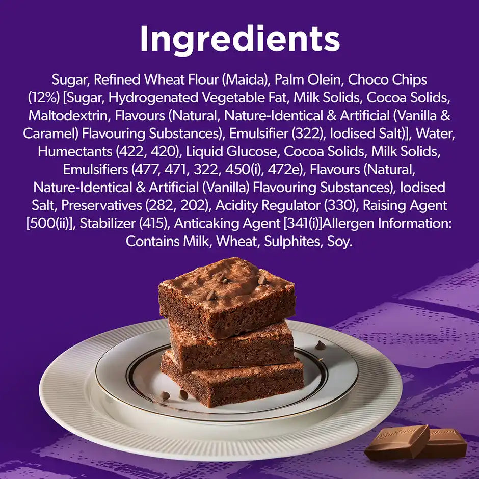 Cadbury Brownie Rich & Fudgy Veg Cake