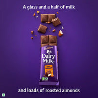 Cadbury Dairy Milk Roast Almond Chocolate Bar Pack