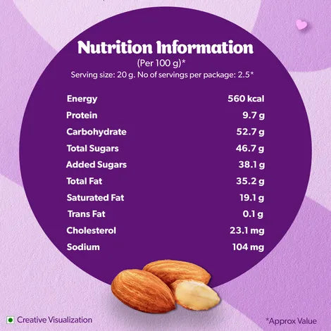 Dairy Milk Almond 52g