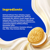 Cadbury Oreo Golden Vanilla Flavour Creme Sandwich Biscuit