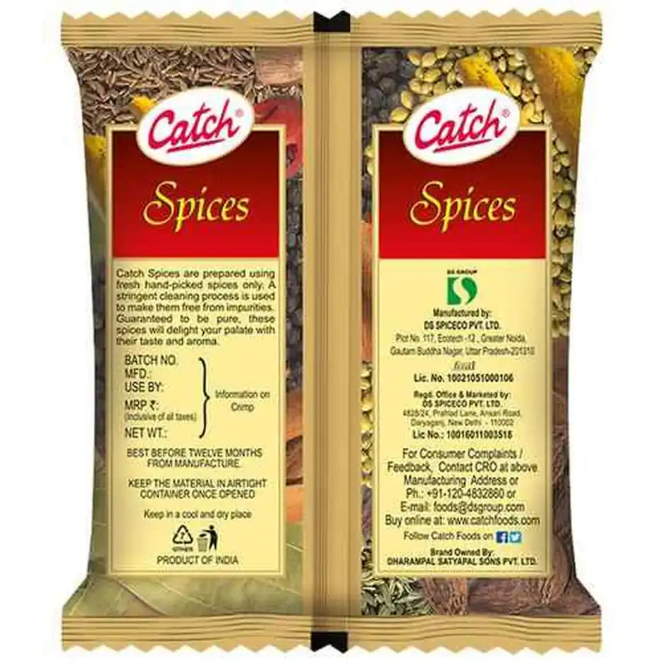 Catch Black Peppercorns Kali Mirch Whole 100g Pouch