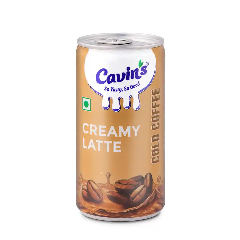 Cavin's Creamy Latte Cold Coffee | Cafe Style, Ready to Drink