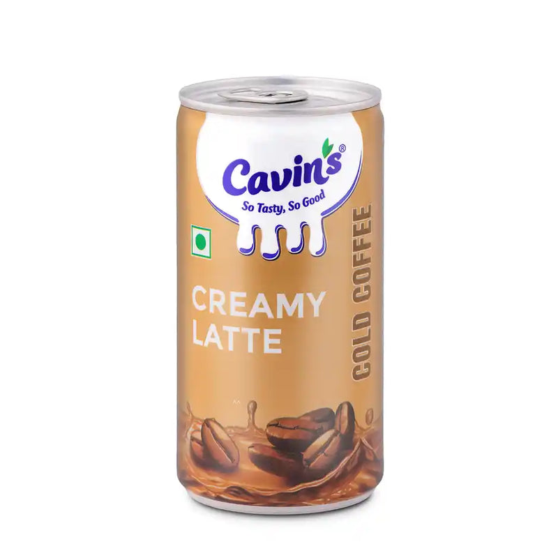 Cavin's Creamy Latte Cold Coffee | Cafe Style, Ready to Drink