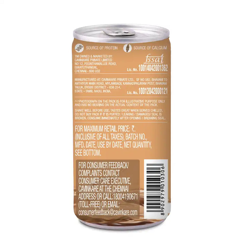 Cavin's Creamy Latte Cold Coffee | Cafe Style, Ready to Drink