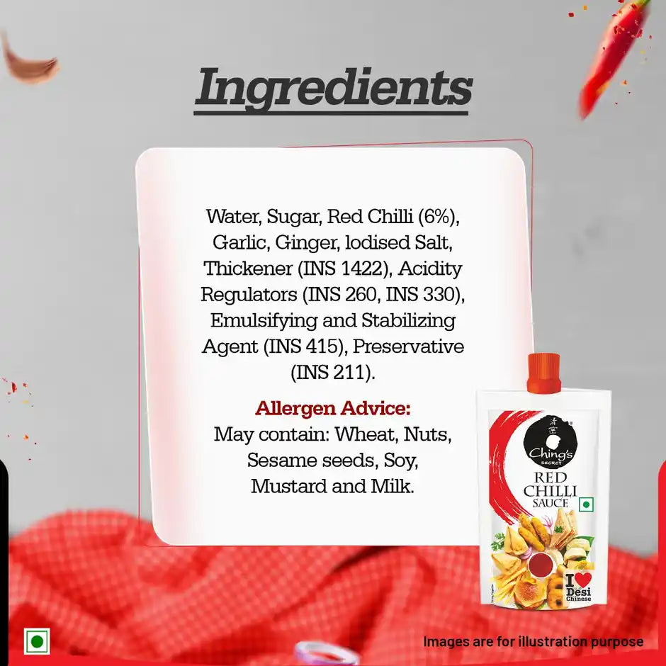 Ching's Secret Red Chilli Sauce 90g Pouch