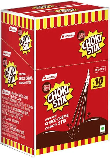 Choki Choki Chocolate Creme Chrunchy Stix