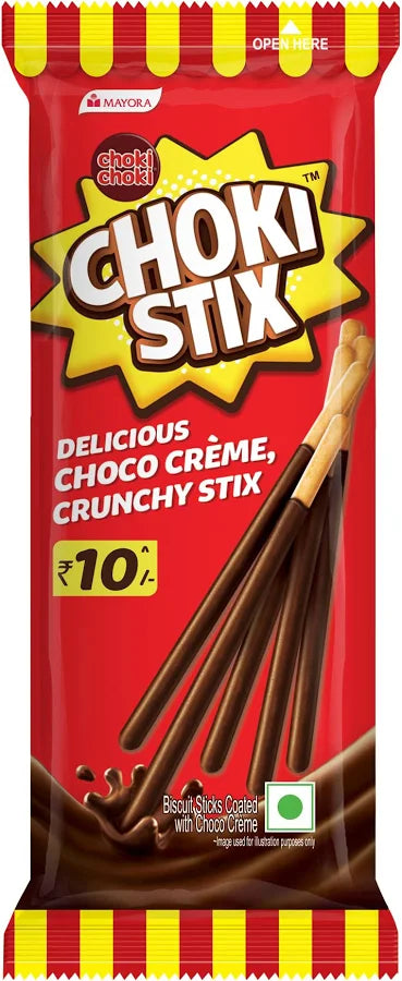 Choki Choki Chocolate Creme Chrunchy Stix