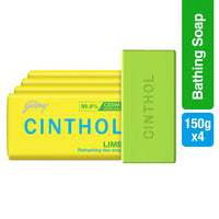 Cinthol Lime Bath Soap - Value Pack, For Men & Women
