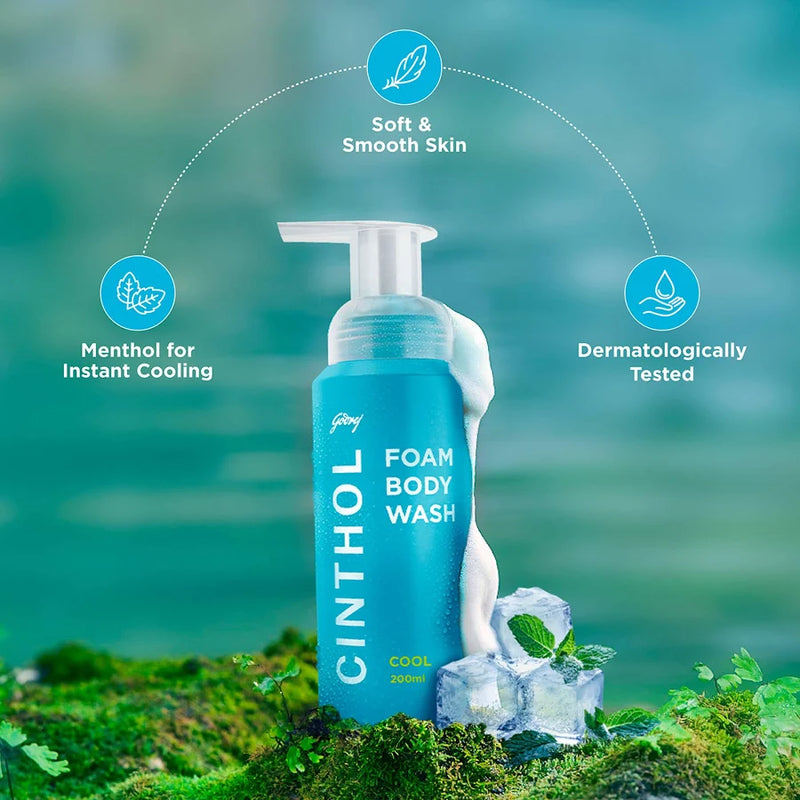 Cinthol Cool Foaming Body Wash