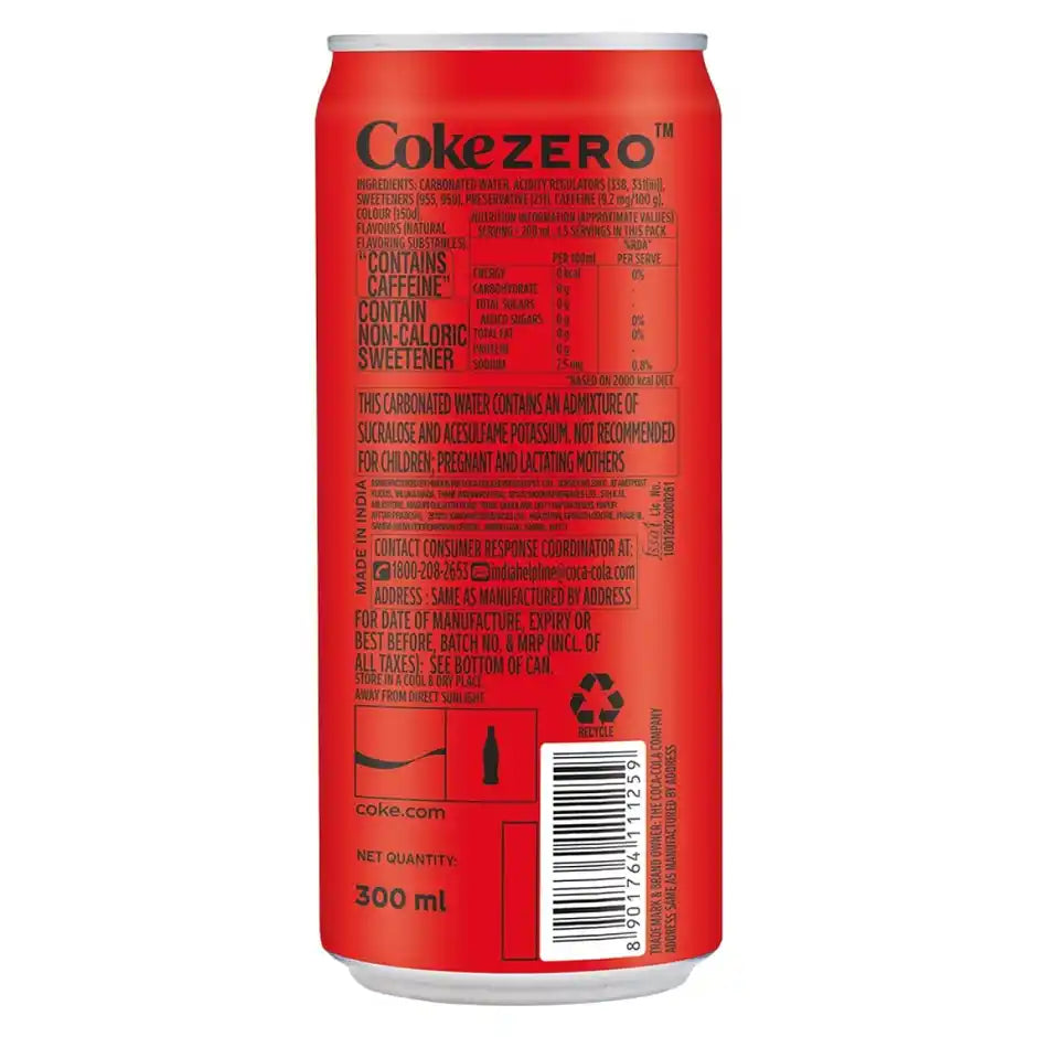 Coca-Cola Zero Sugar Can