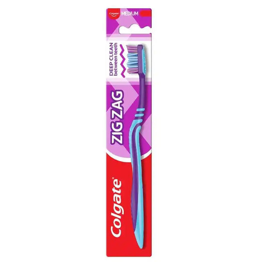 Colgate ZigZag Medium Bristle Toothbrush