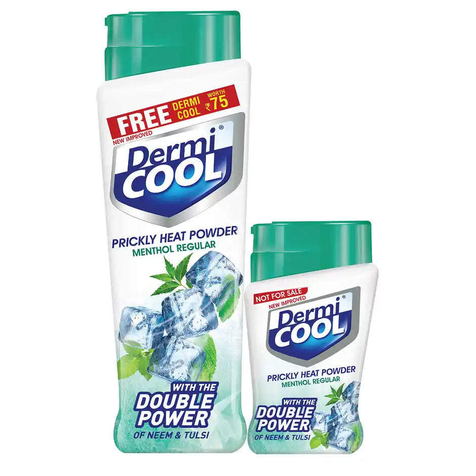 Dermicool Prickly Heat Powder Menthol Regular