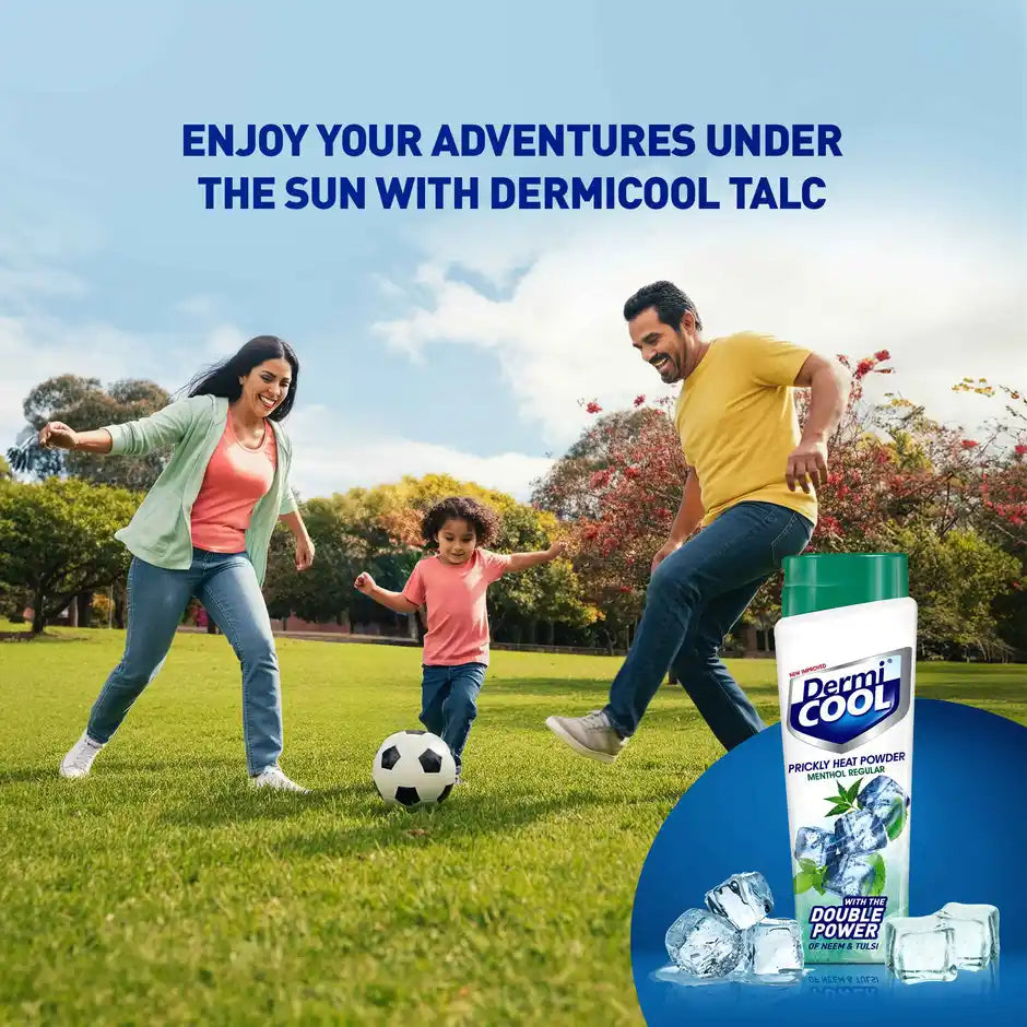 Dermicool Prickly Heat Powder Menthol Regular