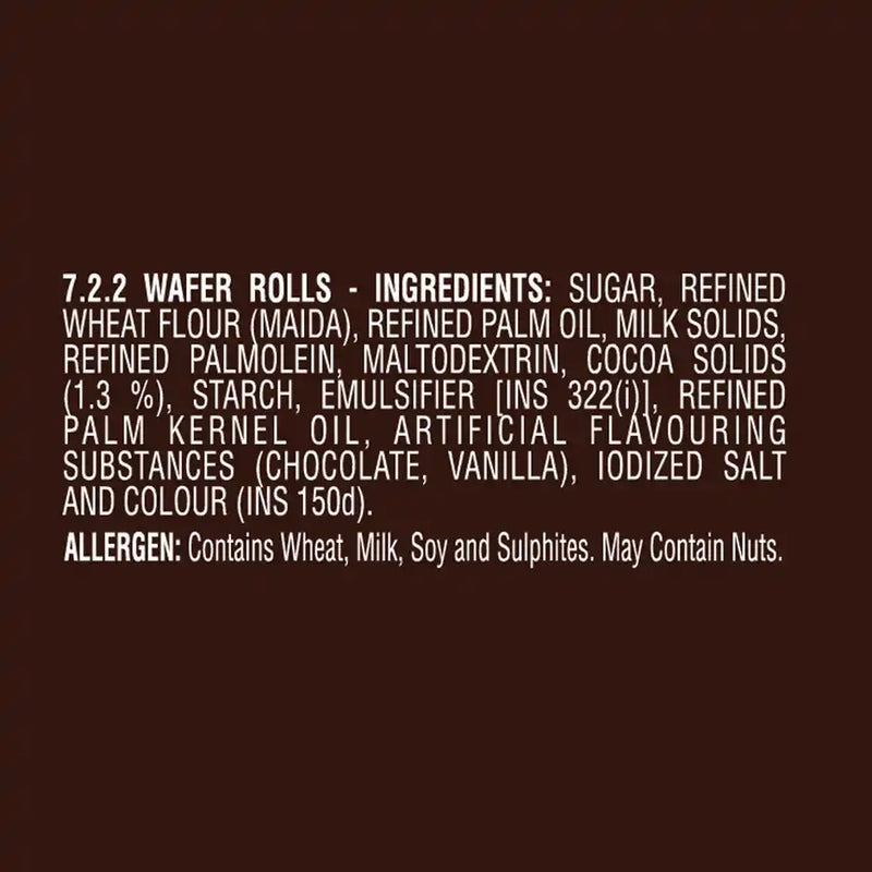 Dukes Waffy Chocolate Wafer Rolls