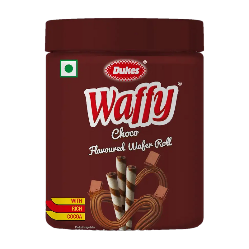 Dukes Waffy Chocolate Wafer Rolls
