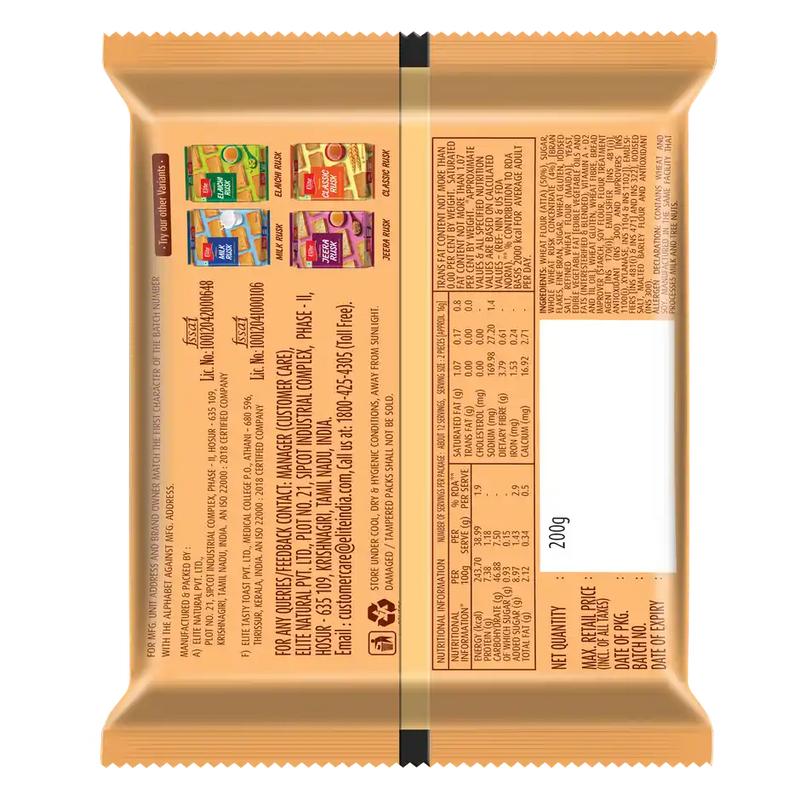 Elite Wheat Rusk