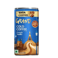 Tata Coffee Grand Ready To Drink Cold Coffee, French Vanilla, Flavoured Milk