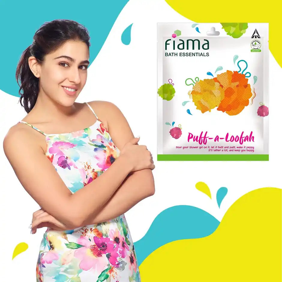 Fiama Bath Essential Puff-a-Loofah