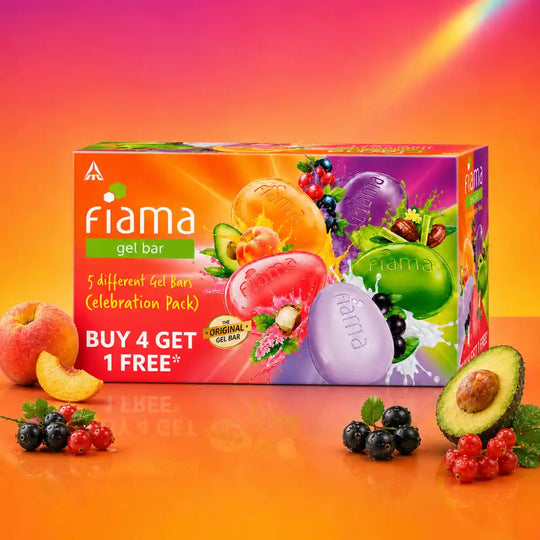 Fiama Gel Bar Celebration Pack With 5 Unique Gel Bar
