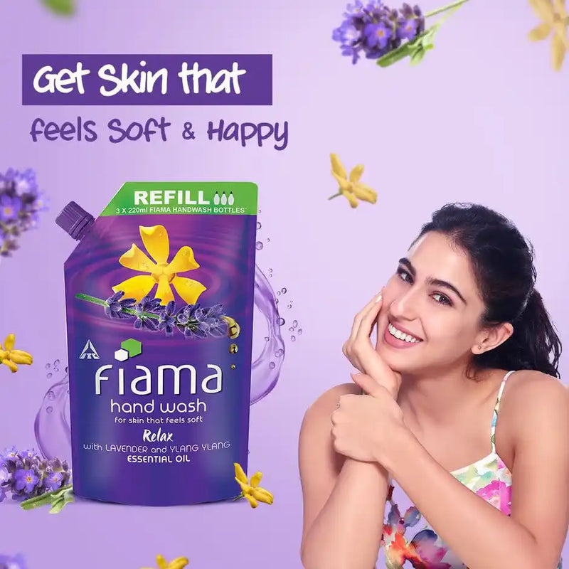 Fiama Relax Hand Wash Refill Pouch (Lavender & Ylang Ylang)