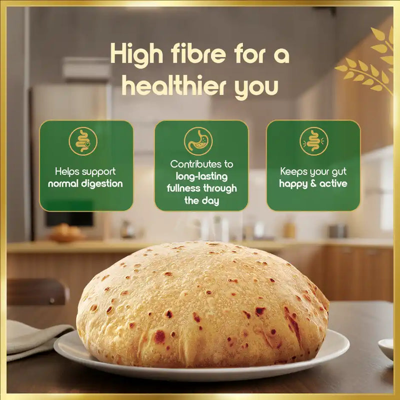 Fortune Atta with Multigrains | High in Protein, Fibre & Iron | With 8 Supergrains