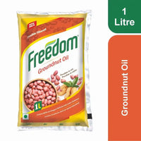 Freedom Double Filtered Groundnut Cooking Oil | Pouch