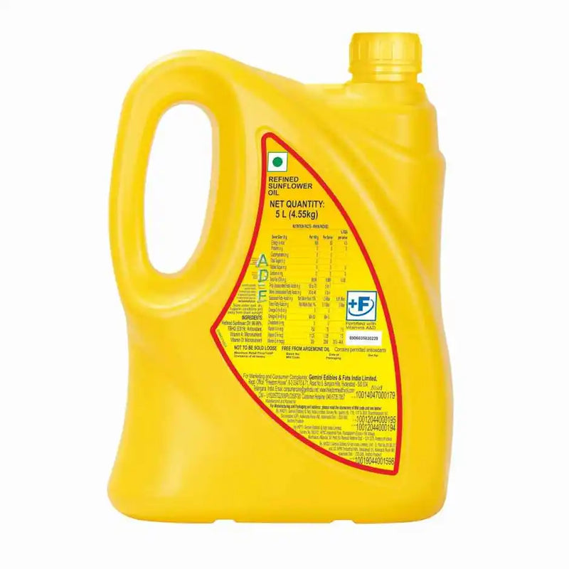 Freedom Refined Sunflower Oil