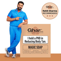 Ghar Soaps Sandalwood & Saffron Magic Brightening Soap