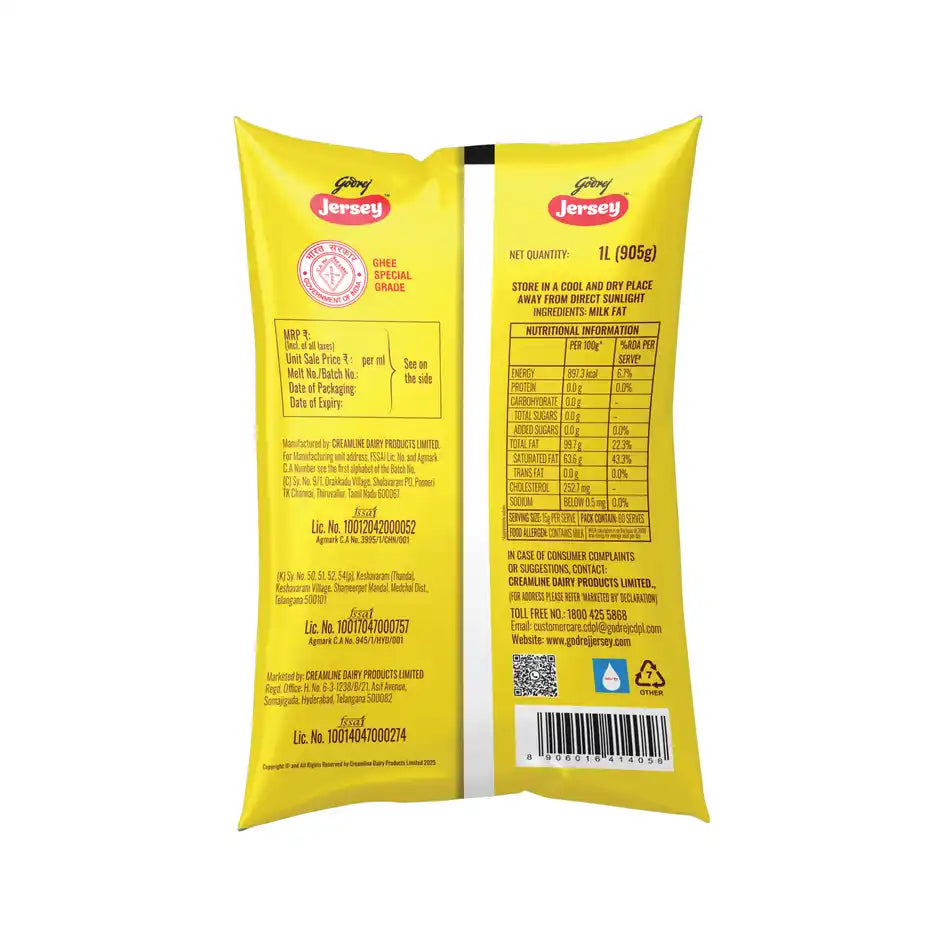 Godrej Jersey Cow Ghee Pouch