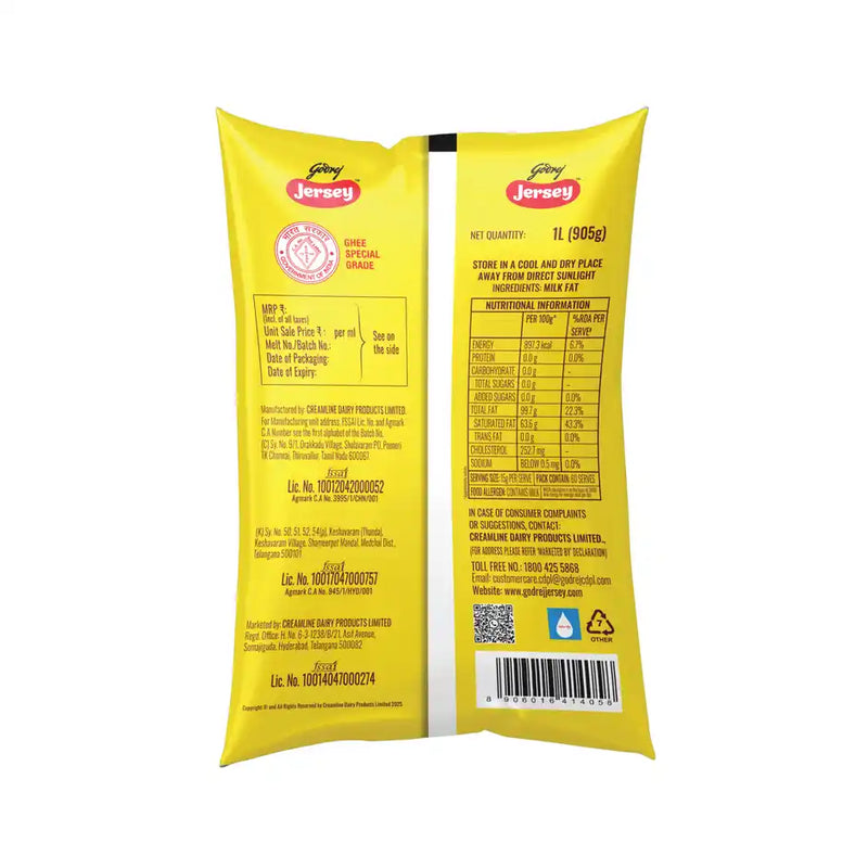 Godrej Jersey Cow Ghee Pouch