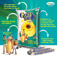 Gold Drop Cooking Oil Sunflower Pouch
