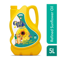 Gold Drop Sunflower Oil Jar