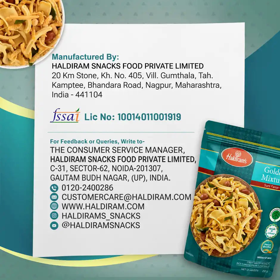 Haldiram's Nagpur Golden Mixture