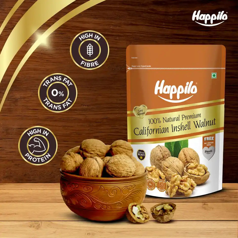 Happilo Natural Premium California Inshell Walnut