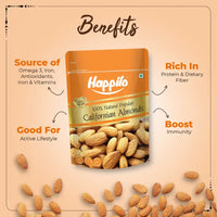 Happilo Popular California Almonds | Badam Dry Fruits