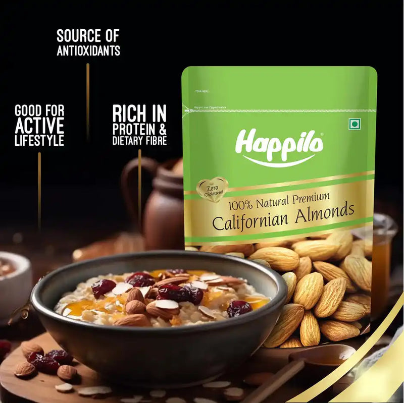 Happilo Premium California Almonds Badam