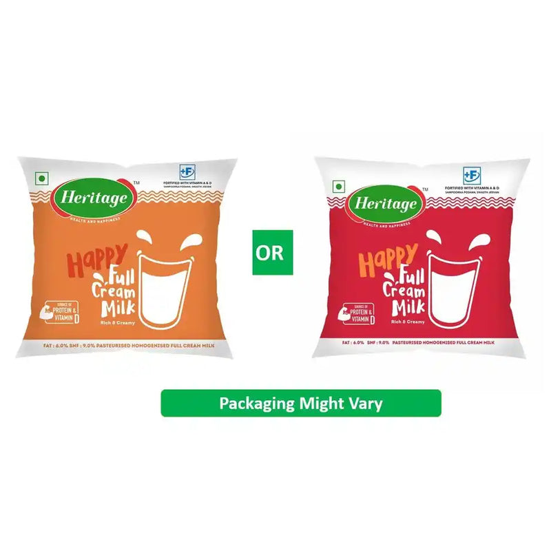 Heritage Full Cream Fresh Milk | Pouch