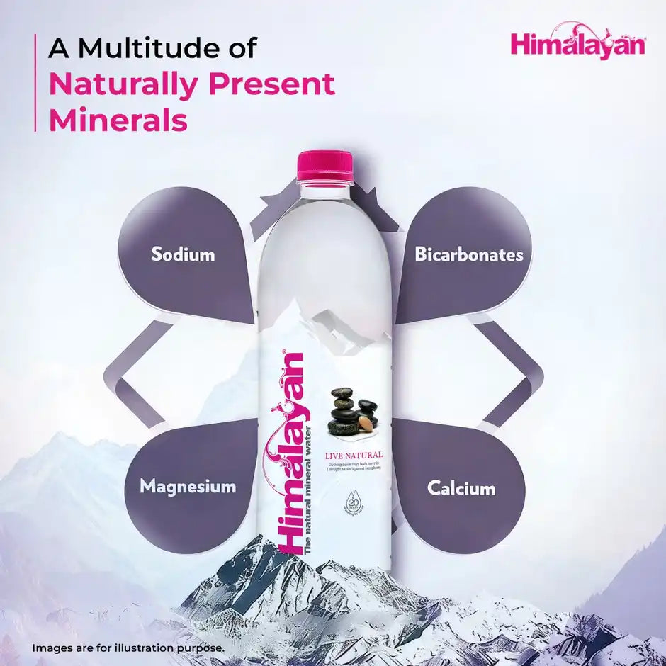 Himalayan Natural Mineral Water 1L