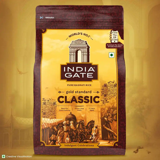India Gate Classic Gold Standard Basmati Rice
