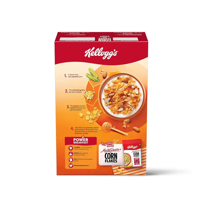 Kellogg's Corn Flakes Almonds & Honey Power Breakfast