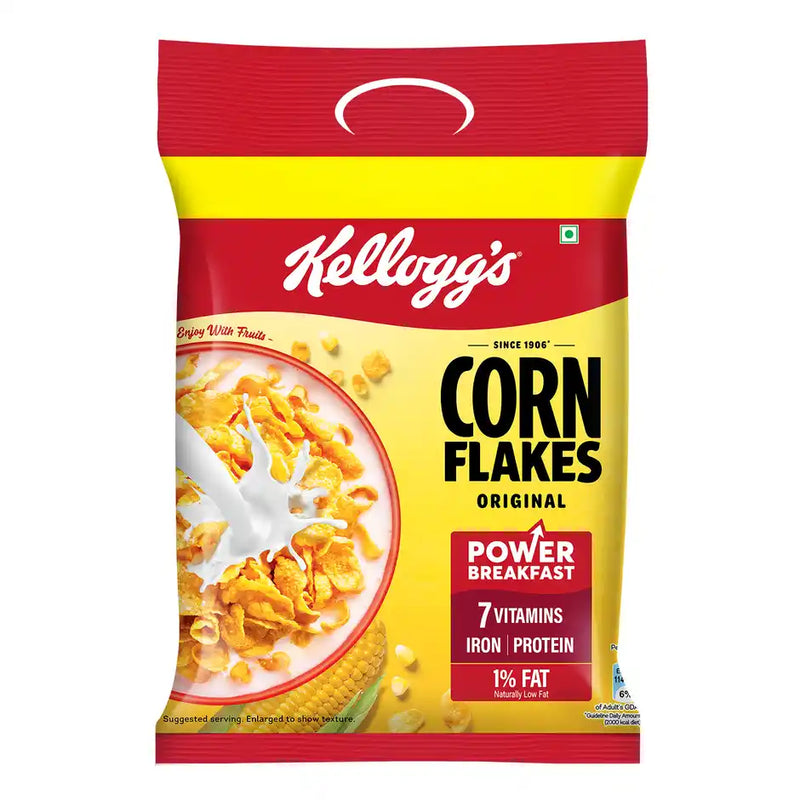 Kellogg's Corn Flakes Original Power Breakfast 7 Vitamins