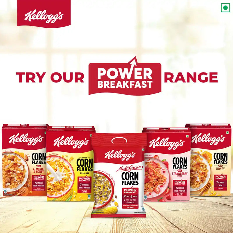 Kellogg's Corn Flakes Original Power Breakfast 7 Vitamins