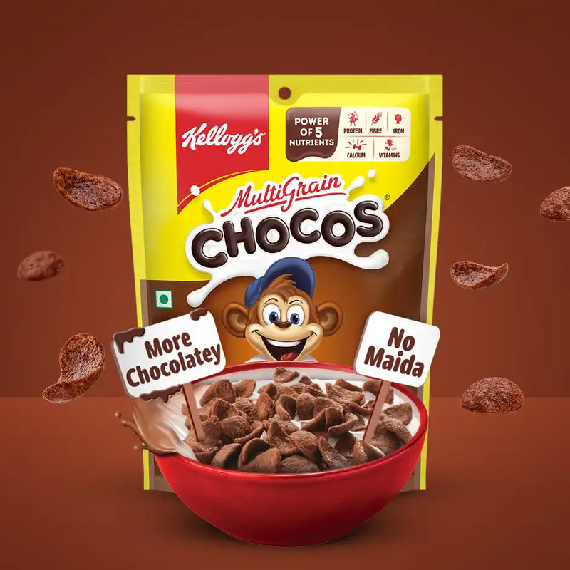 Kellogg's Multigrain Chocos More Chocolatey No-Maida