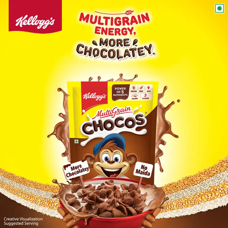 Kellogg's Multigrain Chocos More Chocolatey No-Maida