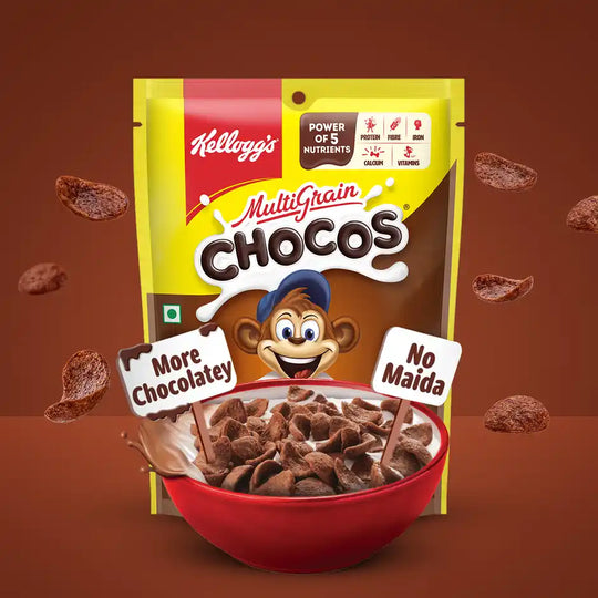 Kellogg's Multigrain Chocos More Chocolatey No-Maida