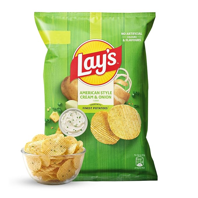 Lay's American Style Cream & Onion Potato Chips